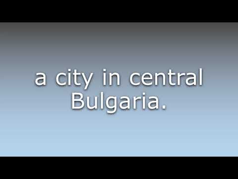 What does Stara Zagora mean?