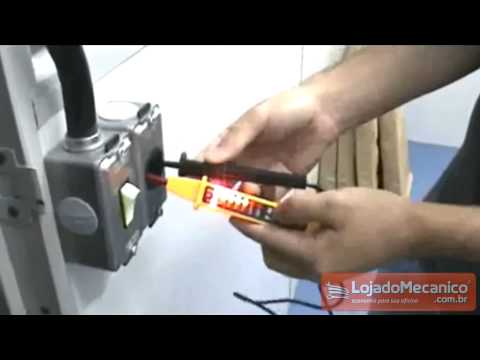 Teste de Voltagem com 8 Níveis de 12V a 500V - Vídeo