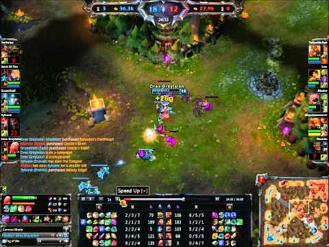 League of Legends Solo Mid Vladimir Commentary (Discussion about shutting down non-snowball champs