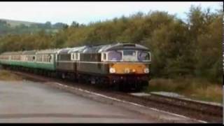 preview picture of video '26001 & 26007 passing 37402 at Dingwall, 18th August 1993'