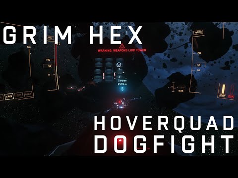 Unexpected Grim Hex dogfight during race practice... in a HoverQuad?