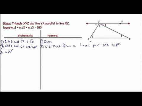 Parallel Postulate and Triangle Angle Sum Postulate