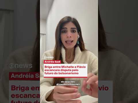Briga entre Michelle e Flávio escancara disputa pelo futuro do bolsonarismo