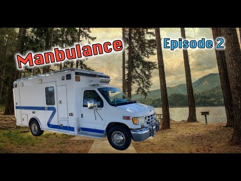 Episode 2: LED lights, Maxxair fan, faux shiplap install on the ambulance camper van conversion
