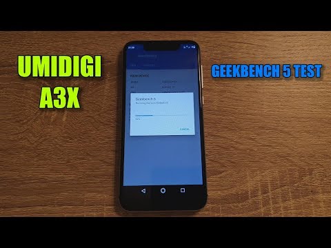 Umidigi A3X - Helio A22 - Android 10 - Geekbench 5 Test (CPU)