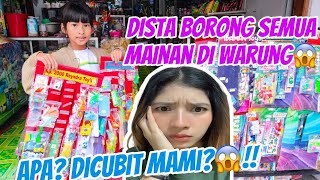 Download lagu DISTA BORONG SEMUA MAENAN WARUNG😱!! DICUBIT MAMI!!  #viralvideos mp3