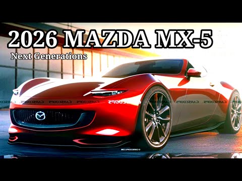 Next- Gen 2026 Mazda MX-5: Exterior & Interior design | Everything We Know | hybrid powertrain