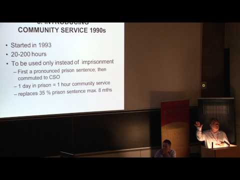 tapio lappi seppälä speaks at Scribani Congerence: Re-imagining Imprisonment in Europe