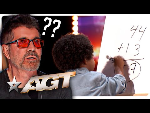2 Year Old GENIUS Leaves Simon Cowell Feeling STUPID on America's Got Talent!