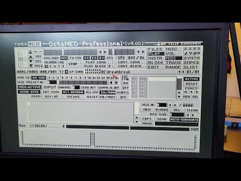 Octamed 4 midi clock sync with ableton 10