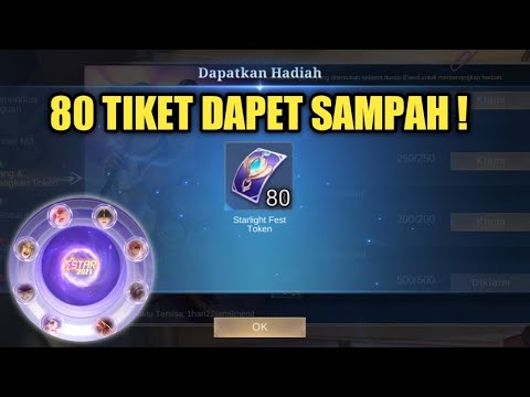 80 TIKET !! GACHA PALING APES SEDUNIA !! GAGAL BIKIN MOONTON RUGI !