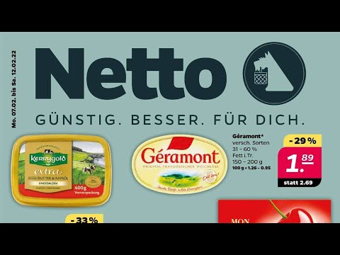 🛒 Netto Katalog Prospekt 7. bis 12. Februar 2022 - Neuigkeiten, Angebote Deutschland 🇩🇪