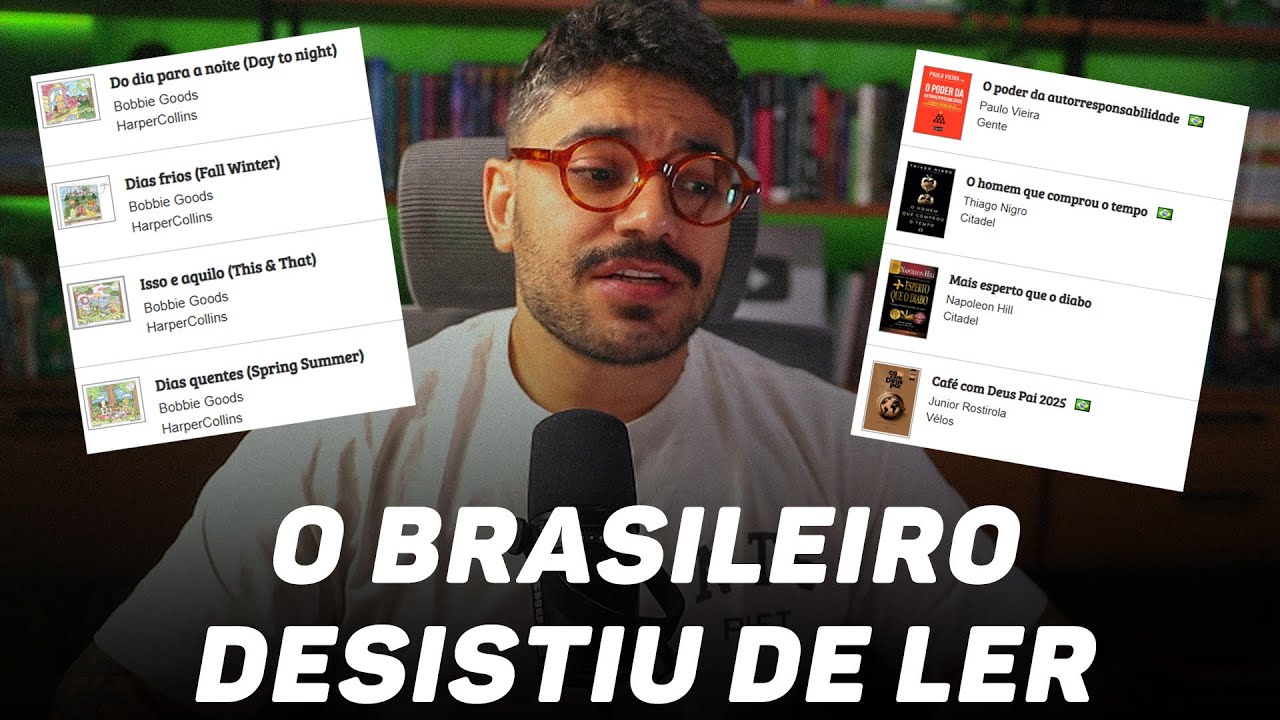 The list of best-selling books in Brazil in 2025 is bizarre