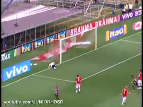 Internacional 1X1 Santos Gols 30/10/2010 Brasileirão 2010