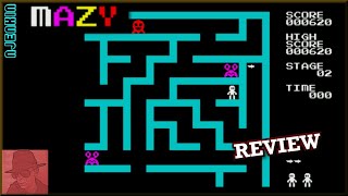 Mazy : Homebrew from 2021 - on the ZX Spectrum 128K !! with Commentary