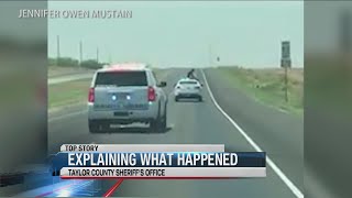 Taylor County deputy reached speeds of 115 mph while inmate attempted escape from patrol car