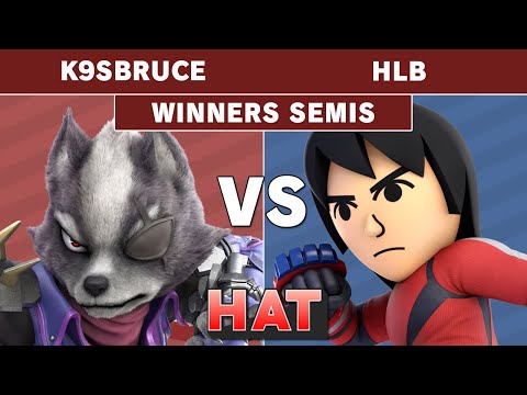 HAT 103 - TG | K9sBruce (Wolf) Vs. DCG | HLB (Mii Brawler) Winners Semis - Smash Ultimate