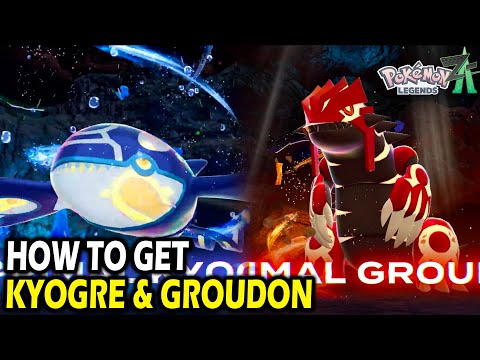 How to Get Kyogre & Groudon in Mega Dimension DLC Pokemon Legends Z-A