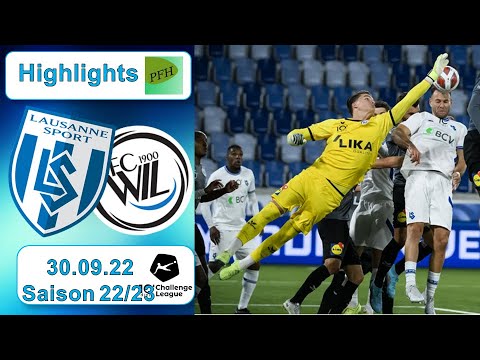 Highlights: FC Lausanne - Sport vs FC Wil (30.09.2022)