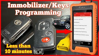 Smart Key Immobilizer Programing Toyota Highlander
