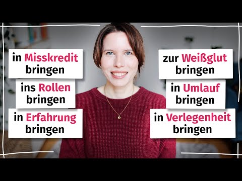 Ausdrücke mit „bringen“, die du wirklich brauchst (Deutsch B2)