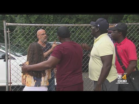 Displaced tenants confront Worcester landlord after apartment collapse