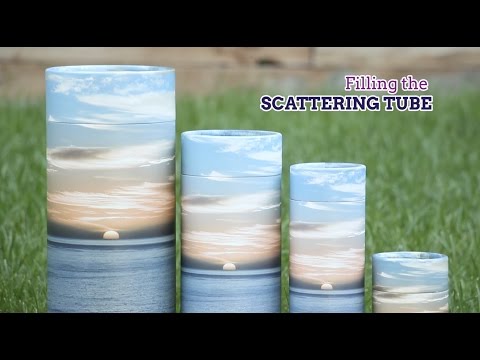 How to Fill and Use a Scattering Tube | Stardust Memorials