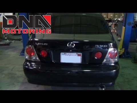 How to Install 01-05 Lexus IS300 Catback Exhaust