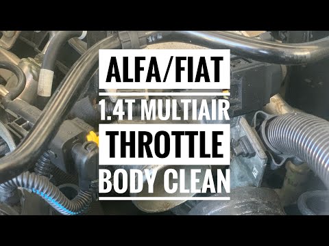 MultiAir 1.4 Turbo Throttle Body Removal and Clean - Alfa Romeo, Fiat, Dodge