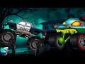 Police Truck Chasing Monster Truck More Amazing Truck Videos For Kids By HHMT