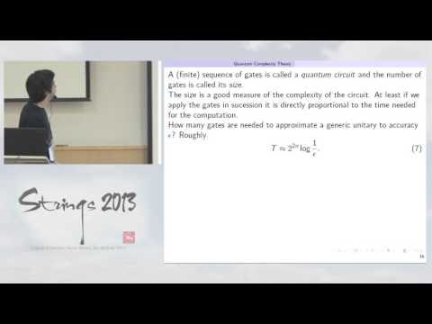 Daniel Harlow - On the Quantum Complexity of Hawking Radiation