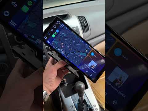 iOS 17 Apple CarPlay | Installed 10 inch CarPlay head unit in old car 🚗🔥#apple #carplay #car #shorts