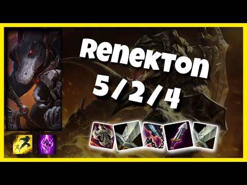 Renekton vs Wukong BR Challenger TOP (5/2/4) - v10.25