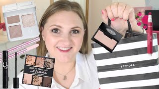 NEW at SEPHORA | Makeup Haul | Too Faced, Tarte, Makeup Forever, Dior, Glossier