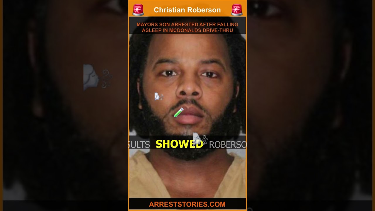 MAYORS SON ARRESTED AFTER FALLING ASLEEP IN MCDONALDS DRIVE-THRU