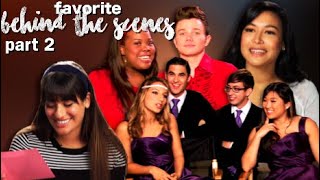 behind the scenes of glee ︎ best moments (part 2) video