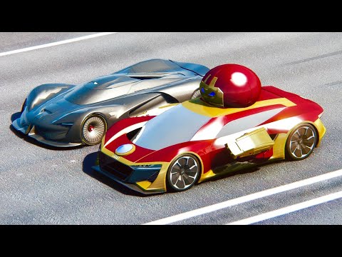 Iron Man Audi E-Tron vs SRT Tomahawk VGT at Drag Race 20 KM