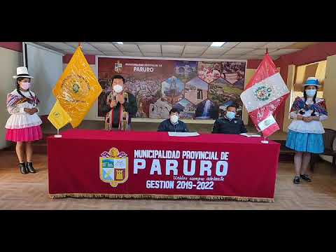 Convenio entre la Municipalidad Provincial de Paruro y la Academia Mayor de la Lengua Quechua., video de YouTube