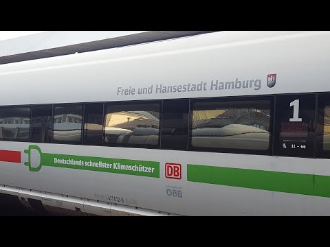 "Hamburg" 2x Grüner ICE T in Nürnberg Hbf: ICE1601/1711 München Hbf