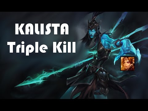 Kalista x Leona - 2v3 Kiting and a Triple Kill