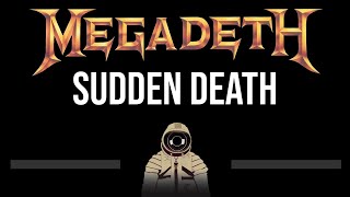 Megadeth • Sudden Death (CC) 🎤 [Karaoke] [Instrumental]
