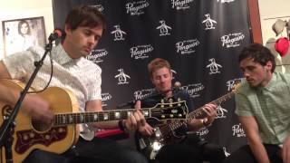 Centred on You (Acoustic) - Atlas Genius at Original Penguin SoHo NYC