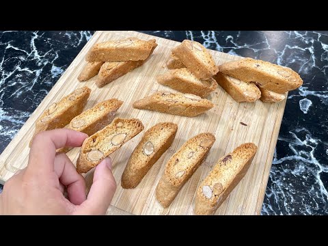 Italian Cantuccini – crunchy coffee biscuits