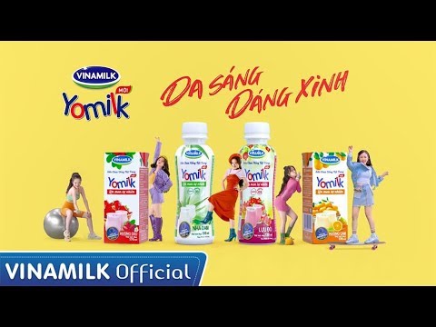 Quảng cáo Vinamilk – Sữa chua VINAMILK YOMILK – Da Sáng, Dáng Xinh