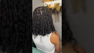 Messy Boho Loc Bob 😮‍💨 September Bookings Now Available ♍️💖 IG:Locsbyprettylex