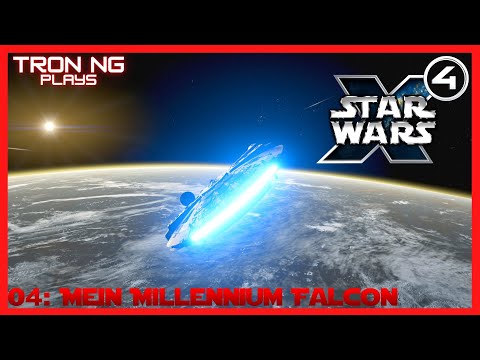 X4 Foundations STAR WARS Interworlds Mod Preview 🌘 #04: Mein Millennium Falcon | Deutsch