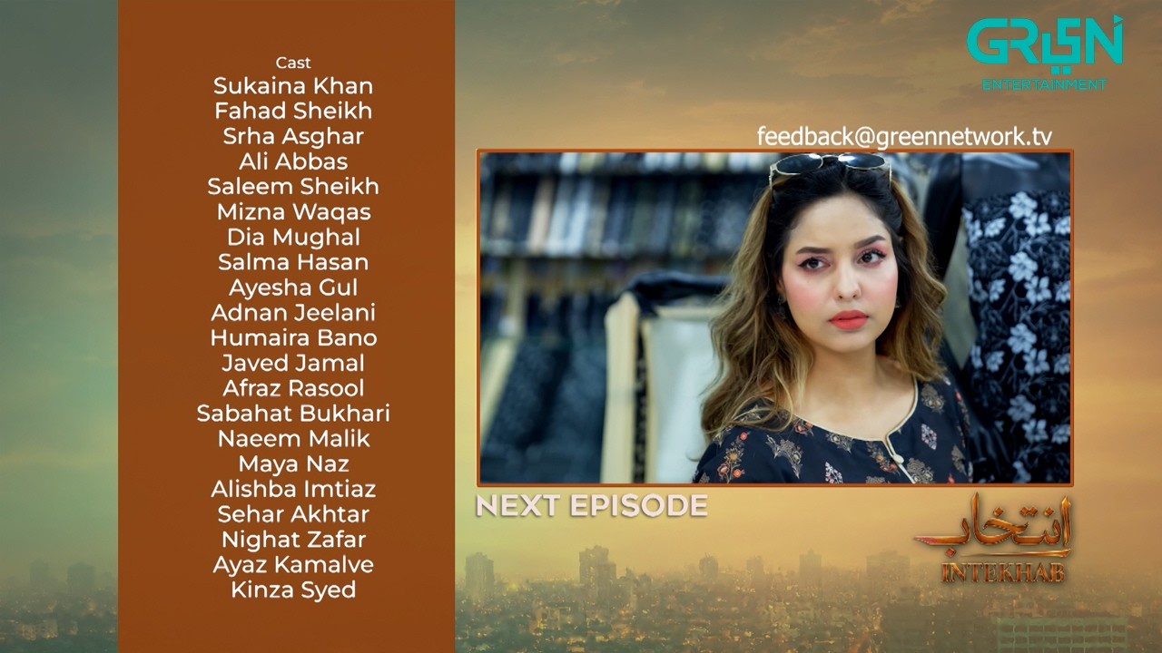 Intekhab Episode 58 Teaser | 1st September 2026 | Sukaina Khan - Fahad Sheikh | Green Entertainment