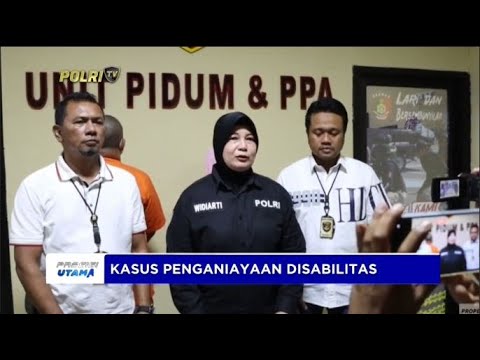 POLRES SUMENEP RILIS KASUS PENGANIAYAAN TUNA NETRA