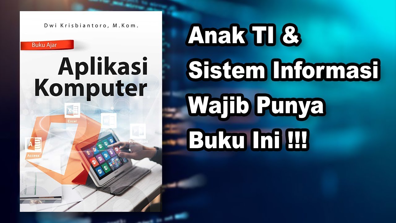 Buku Ajar Aplikasi Komputer |#Ulasbukudeepublish Eps 139