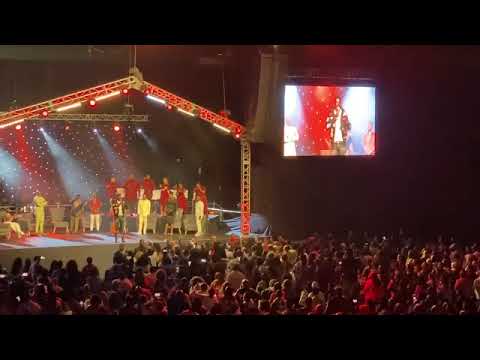 Canaan Nyathi,live in Durban ICC with Spirit of Praise.It was lit!!